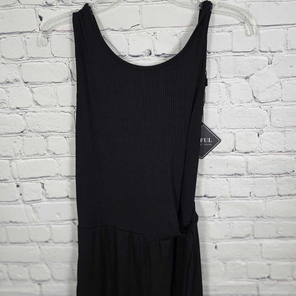 Zaful Women's Sz Medium Black One Piece Jumpsuit Romper